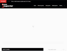 Tablet Screenshot of game-inspector.com